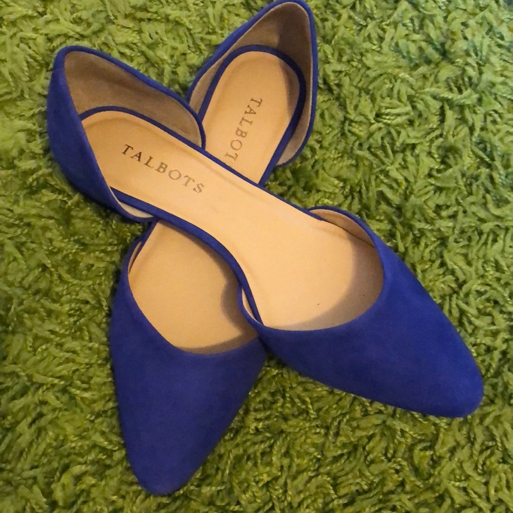 Talbots Edison Blue suede
